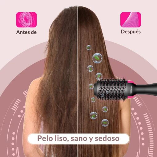 Hair Dryer and Volumizer Brush | Hot Air Brush Hair Styler for Straightening & Curl Comb
