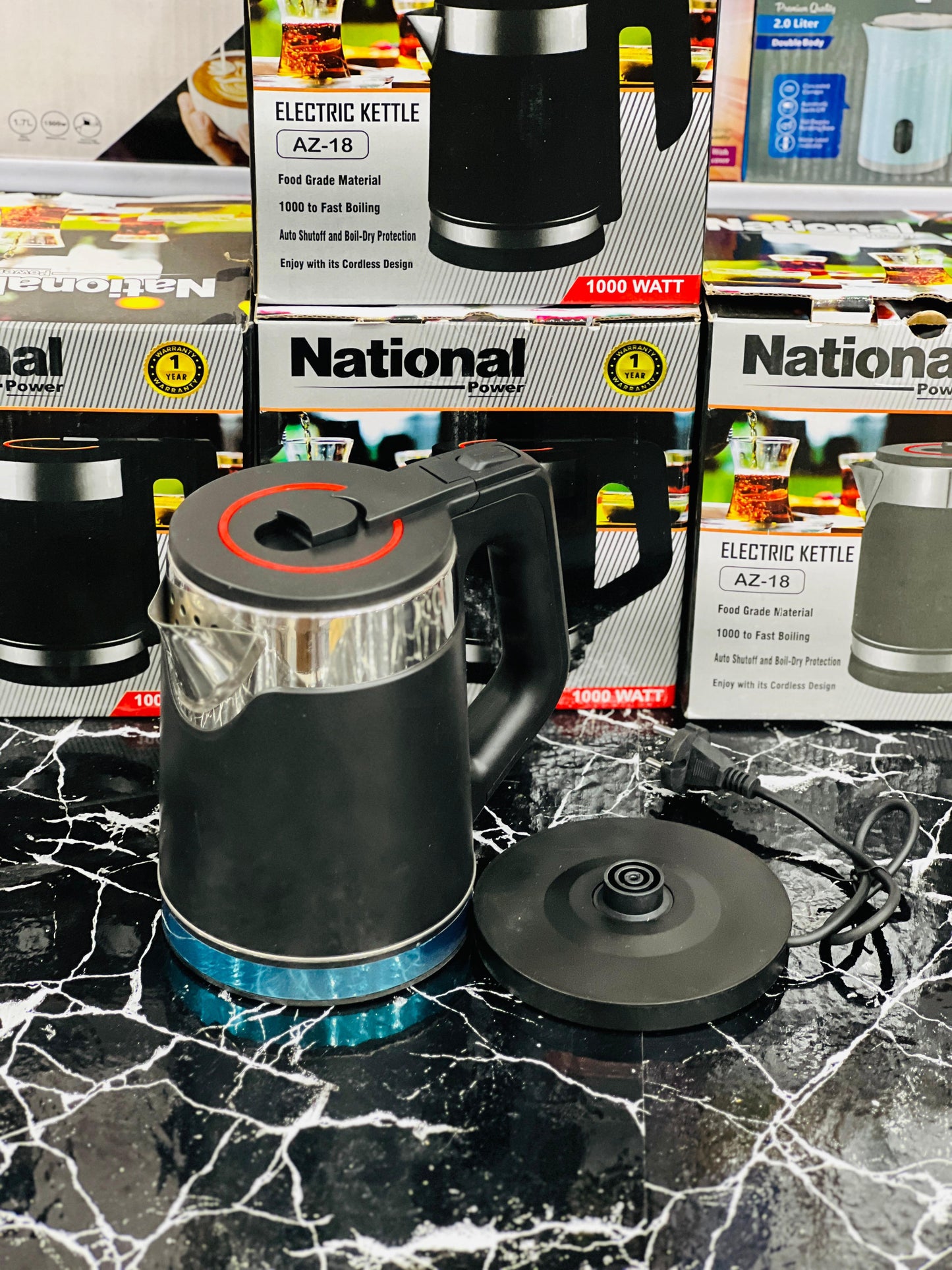 Electric Kettle Speed Boiling with Safety Protection