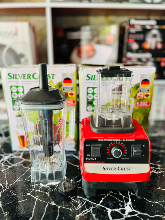 Silver Crest 3 in 1 Multifunctional High-Speed Blender Professional Power Blender for Home and Commercial Use