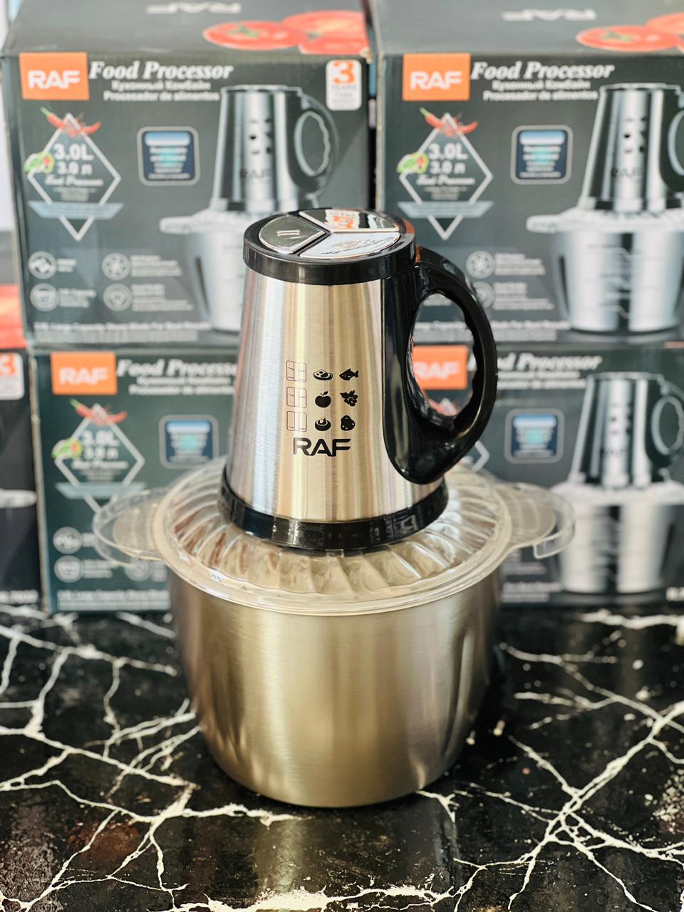 High-Performance RAF Food Processor – 3.0L | 3-in-1 Multi-Function Kitchen Appliance